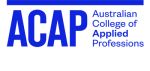 logo acap australian college of applied professions