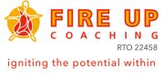 logo fire up coaching